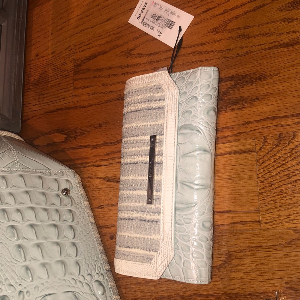 Brahmin Seaglass Checkbook Wallet